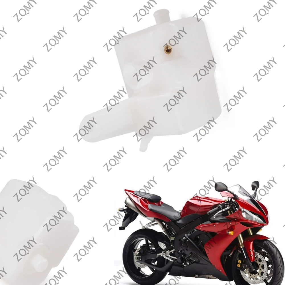 

ABS Motorcycle Water Tank Radiator Coolant Reservior Overflow Bottle For Yamaha YZF R1 2004 2005 2006 \ YZF-R1 04 05 06