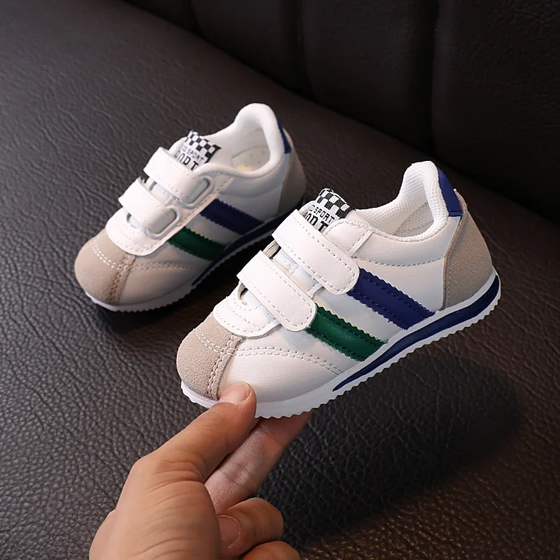 2022 New Children\'s Shoes Korean Style Boys Sports Shoes Girls Soft Sole Casual Shoes Spring Autumn Kids Fashion Sneakers Unisex