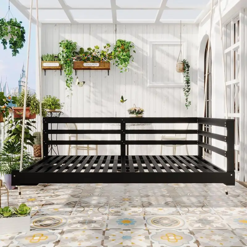 Wooden Twin Size Sw…