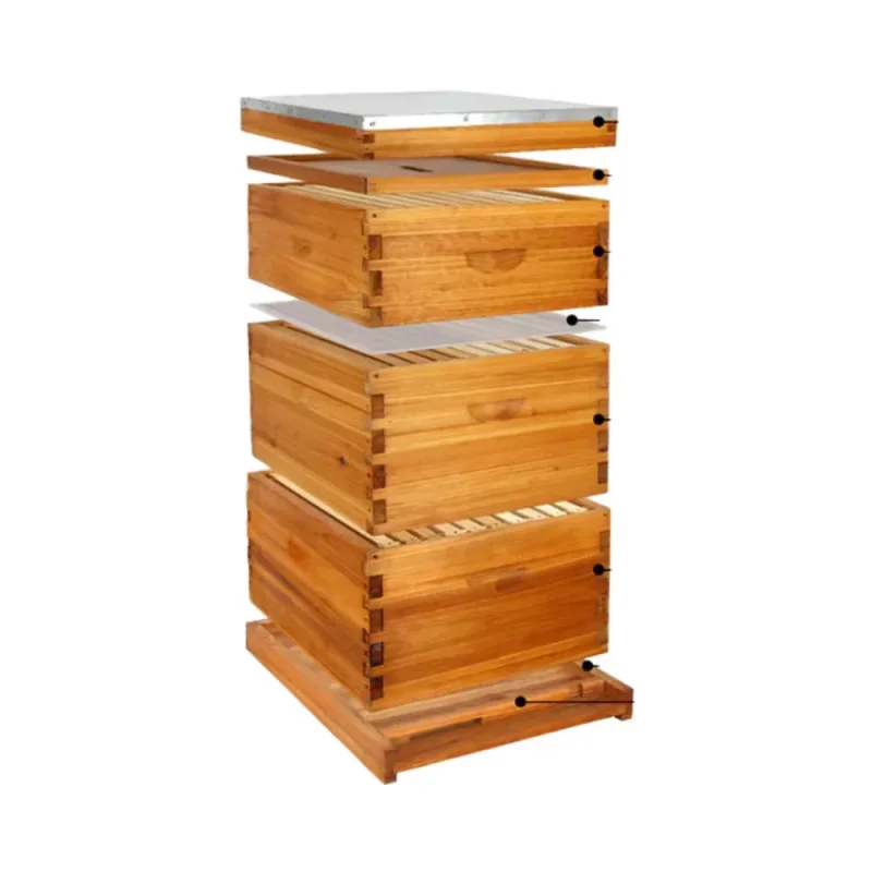 High Quality Langstroth Beehive Kit Bee Hives Boxe Use For 8 Frame Not Including Frames