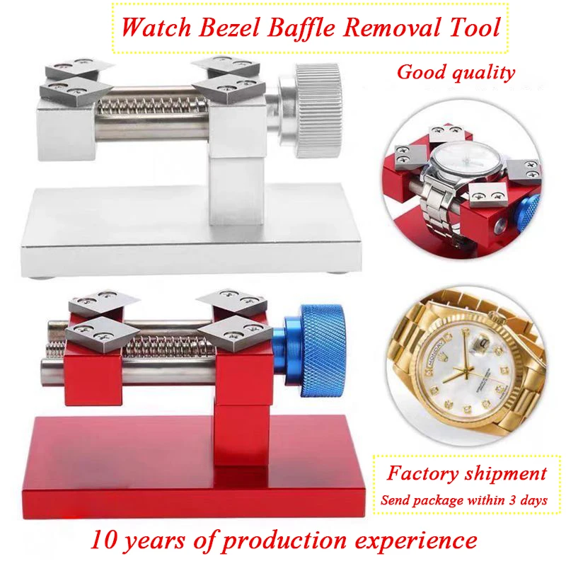 

Watch Bezel Baffle Removal Tool Battery Replacement Tool Watchmaker Tool Workbench 30-40mm Watch Back Case Cover Opener