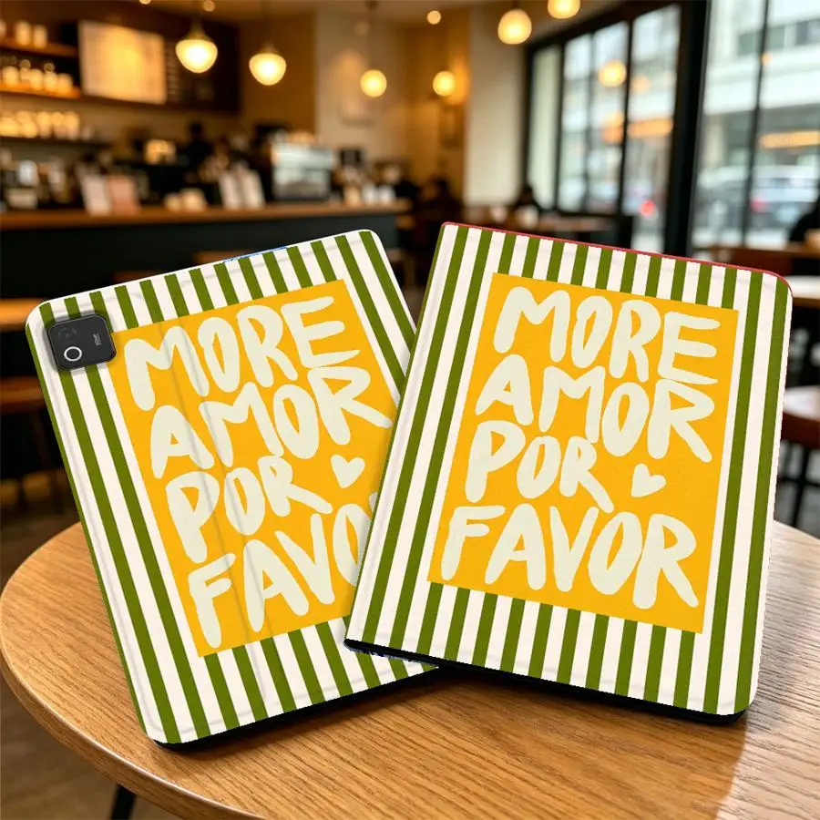 Artistic Striped Pattern Case for Xiaomi Pad 6s Pro 7 Ultra Redmi Pad SE K Pad 8.8 9.7 12.4 Inch Pad 5 6 7 8 Pro With Pencil