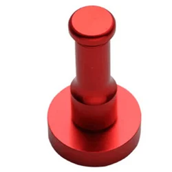 1Pc Colorful Decorative Wall Hanger Metal Aluminum Drilling Wall Mount Hanger For Clothes Key Towel Hooks Bathroom Kitchen Decor