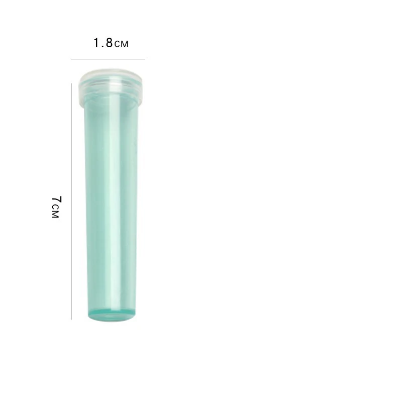 Flower Arrangement Plastic Tubes with Caps, Floral Water Tubes, Bouquet Flower Packaging, Decoration, 100Pcs