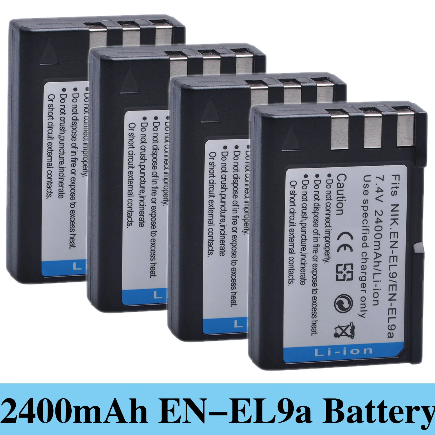 ść PowerTrust 2400mAh EN-EL9 EN EL9 EN-EL9a EN EL9a EL9a akumulator AKKU do aparatu Nikon EN-EL9a D40 D60 D40X D5000 D3000