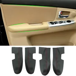 Für Kia Spectra Cerato 2005 2006 - 2010 2011 2012 4 stücke Auto Innen Tür Panel/Tür Armlehne Mikrofaser leder Abdeckung