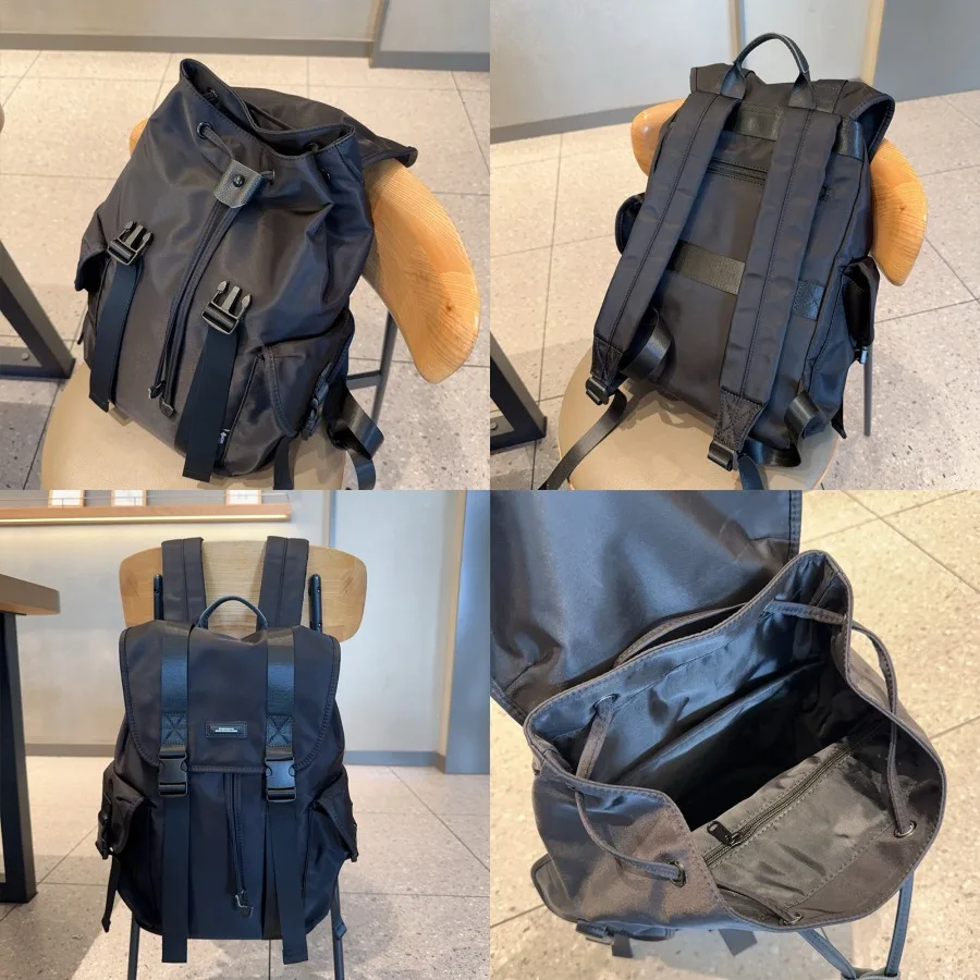 

【Новый стиль】Мужской и женский рюкзак, новый повседневный рюкзак из нейлоновой ткани, водонепроницаемая дорожная сумка для походов, большой вместимости, легкий и универсальный.