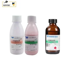 100g Denture Base Resin Powder Shade A2 A3 Dental Acrylic Resin Synthetic SND PMMA False Teeth Base Materials Self Heat Curing