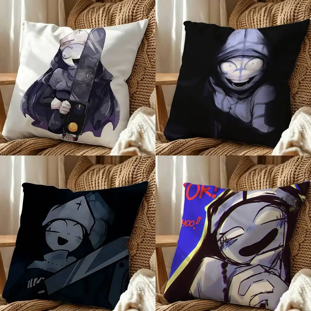 FNF Mid-Fight Masses Taki  Square Pillow Case Multi Sizes For Car Home Bedroom Decor Custom Valentine Gifts