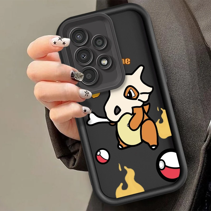 Мультяшный P-Покемон чармандерс для Samsung A73 A71 A54 A53 A52 A51 A33 A32 A21S A14 A13 A12 A25 A04 A05