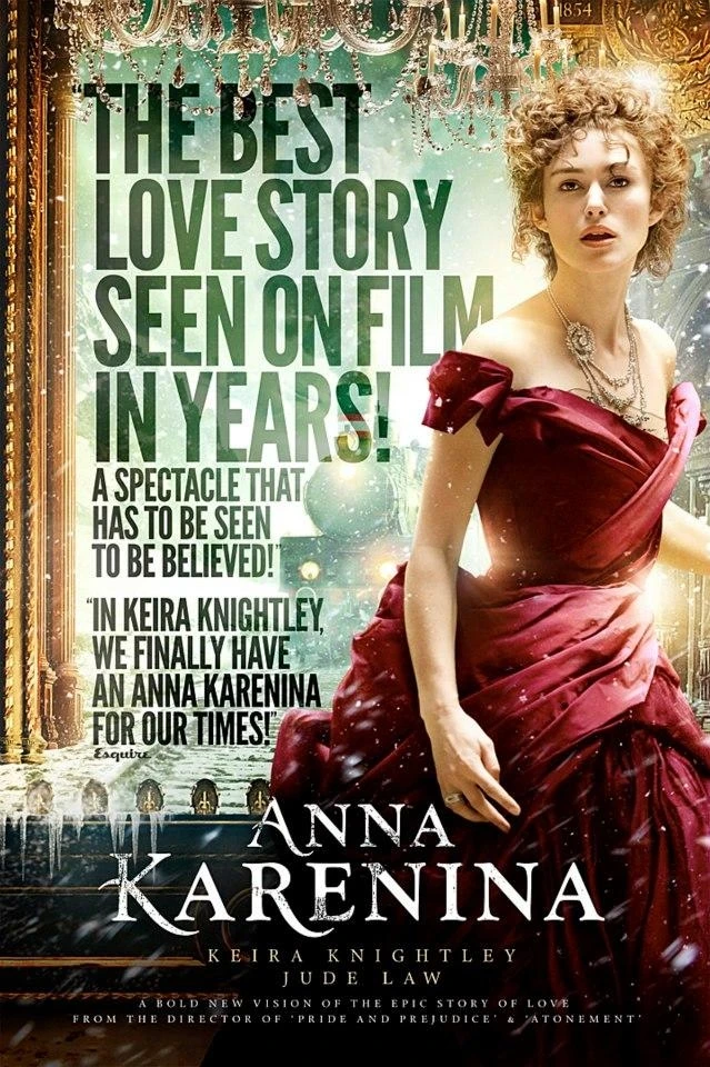 Movie Anna Karenina (2012) Poster Prints Wall Sticker Home Decor Bar Cafe Art Painting