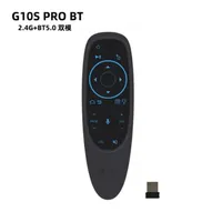 G10S Pro BT Air Mouse Mini Voice Remote Control 2.4G Wireless Smart Backlit Remote Control Gyro Sensing Mic BT5.0 for Smart TV