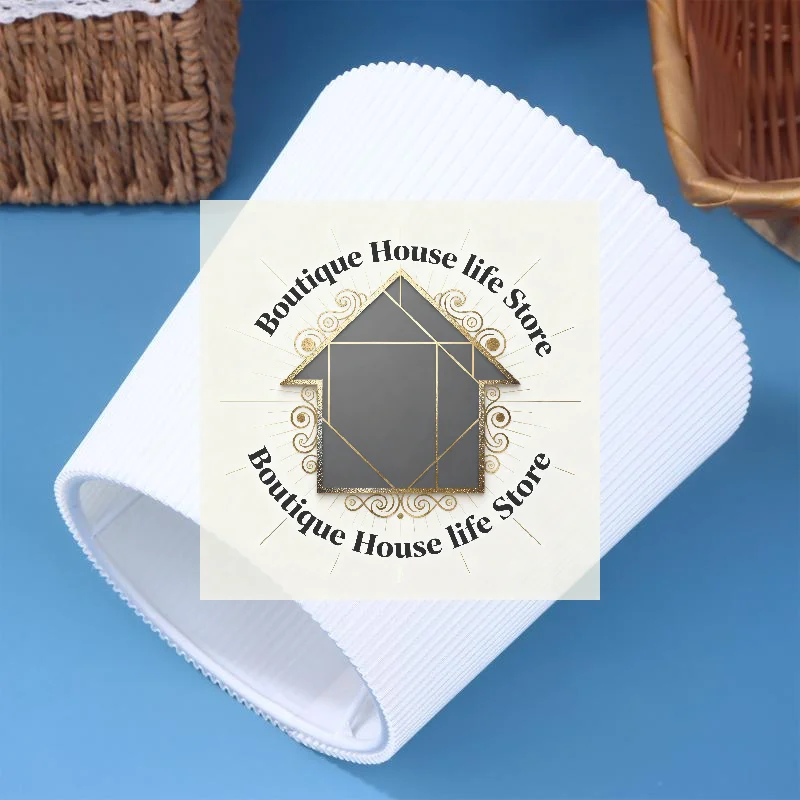 

White Pleated Lampshade For E26 E27 E14 Base With PVC Lining For Table Floor Wall Lamp Pleated Lampshade