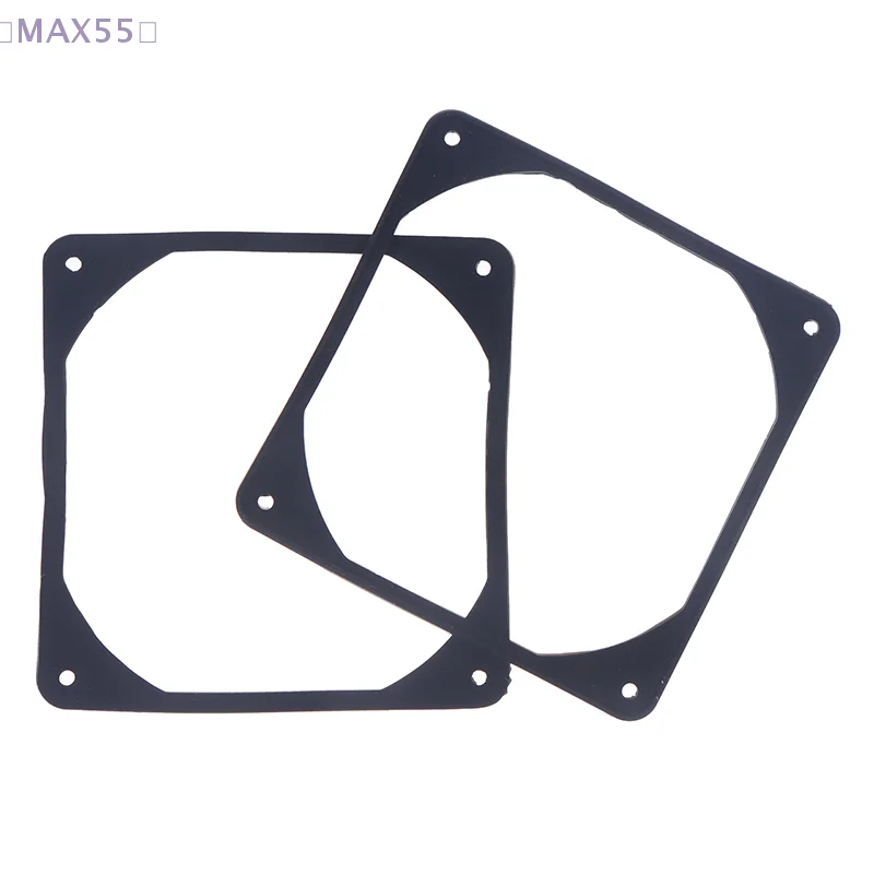 【MAX-55】2/4Pcs 120x120MM Anti Vibration Silicone Rubber Fan Gasket For Computer Case Fan Shock Proof Absorption Pads
