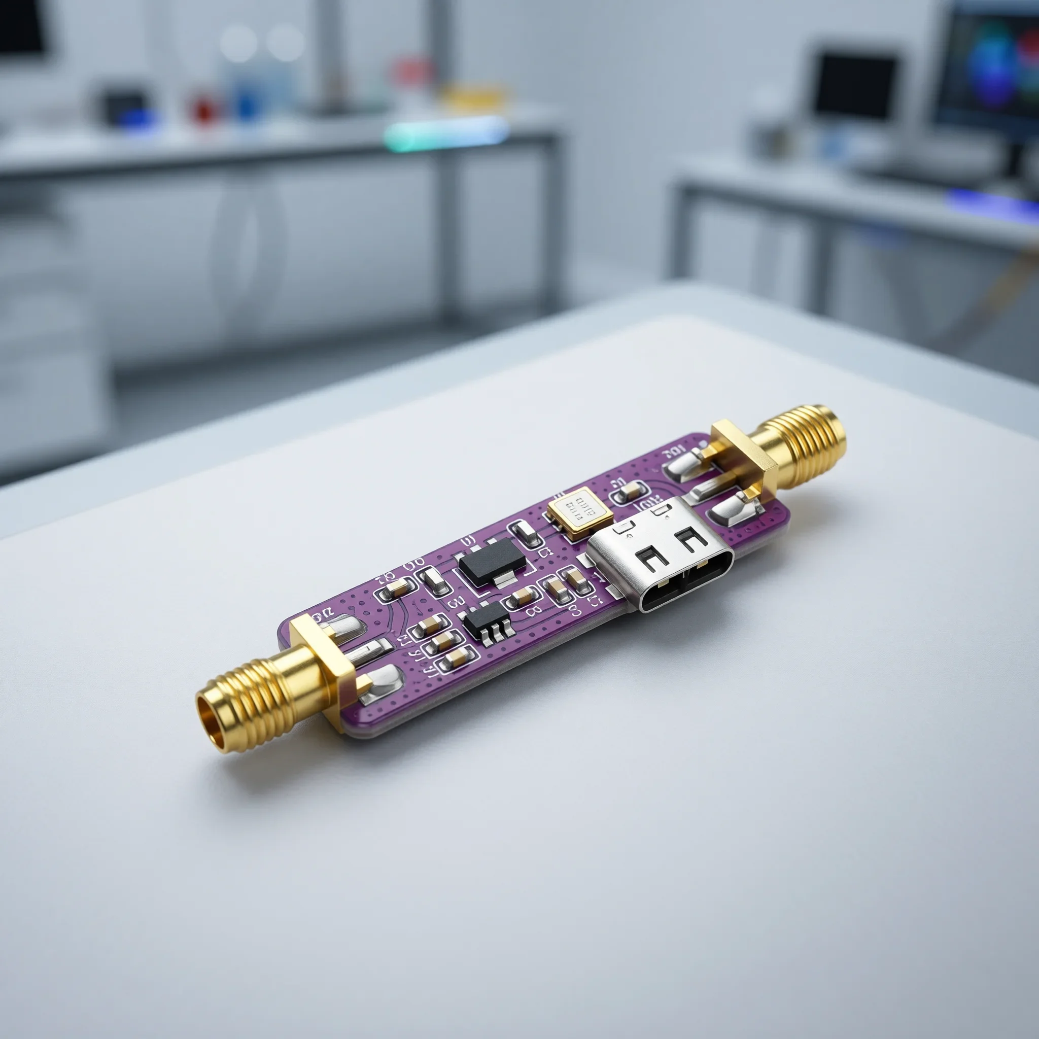 1pc DC5V 1090MHz ADS-B Active SAW Filter Noise Receiver Module TA1090EC+TQP3M900 Instrument Parts Accessories