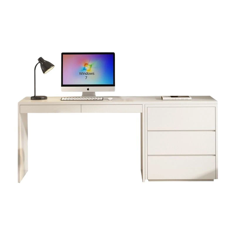 

# Modern Simple Contemporary Integrated Storage Cabinet Bookcase Study Desk Home Writing Desk for Student or Office Use
