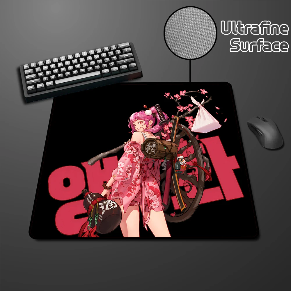 

Gamer Mousepad Sakura Gaming Mouse Mat HD Print E-Sports Mouse Pad Anime Desk Mat Game Professional Balance Computer Keyboardpad