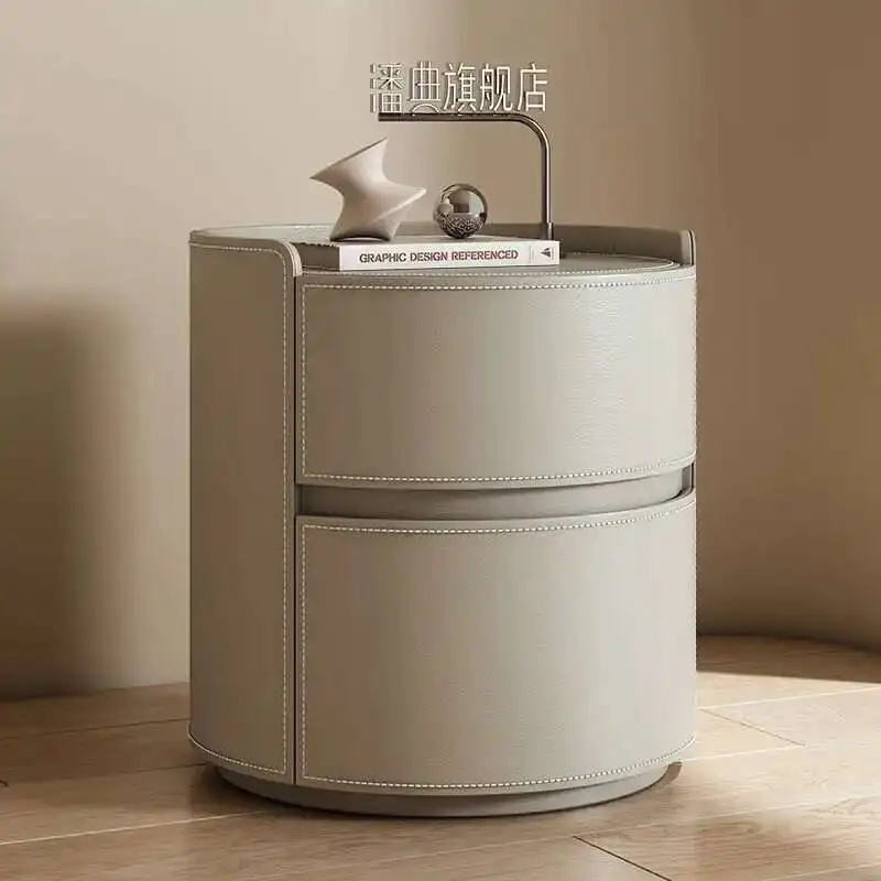 

Bedroom Nordic Nightstand Modern Bedroom Minimalist Bed Cabinets Bedside Table Drawer Storage Mesitas De Noche Home Furniture