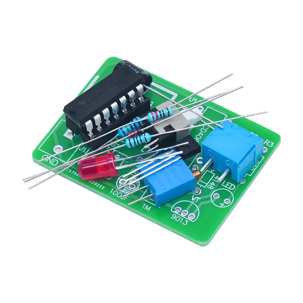 LIZAO Touch Switch DIY Electronic Kit Touch Delay Lamp Parts Induction Light Test Training Learning Module