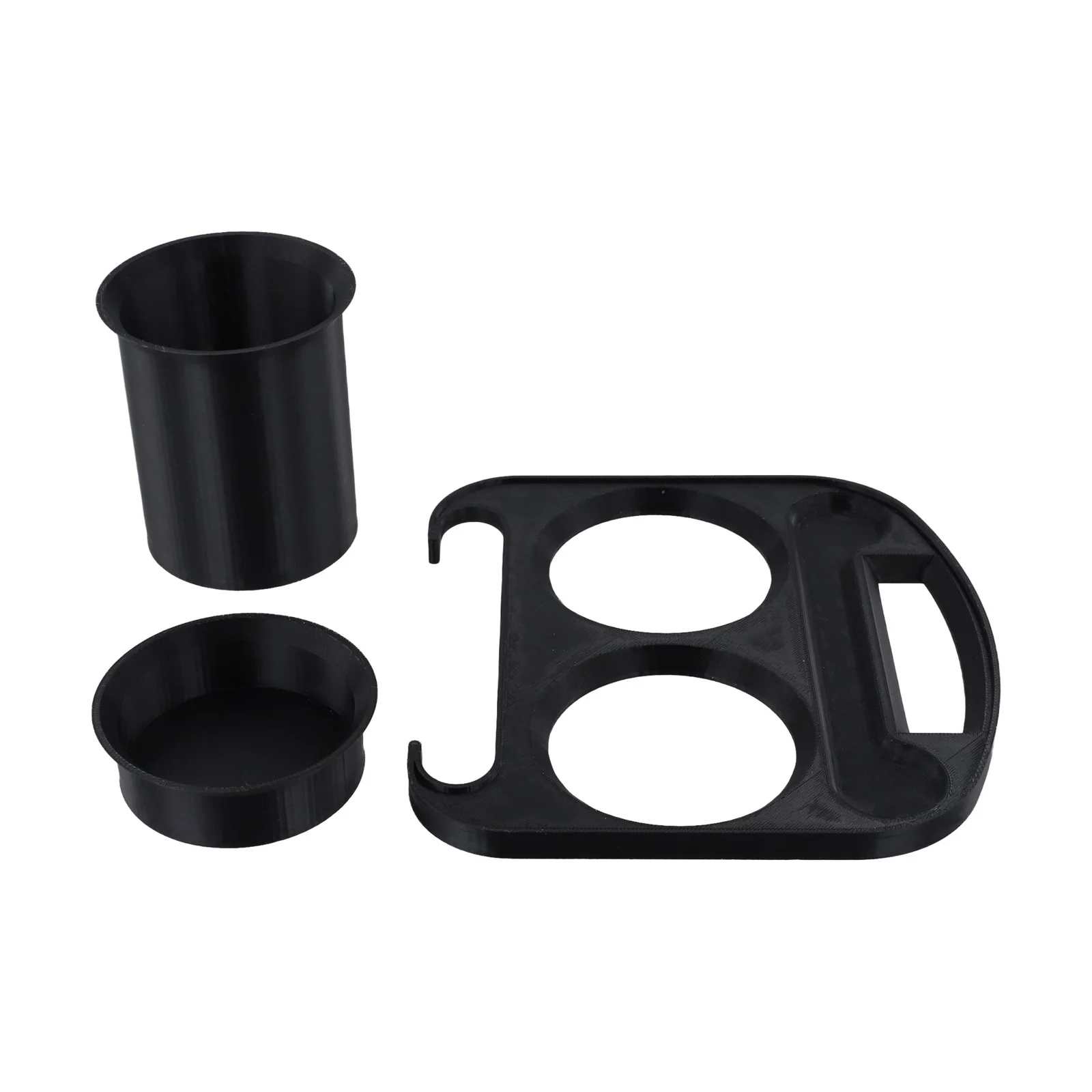 

Camping Activities Black Multi-Functional Drink Holder Chair Drink Rack Versatile Usage Compact Design Enhanced Relaxation