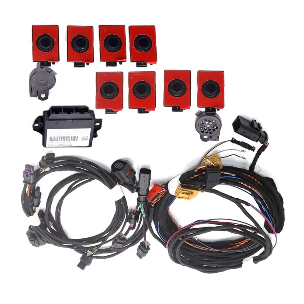 FOR VW MULTIVAN T5 Park Pilot - Front and Rear 8 Sensor 8K Parking PDC OPS without PDC Button