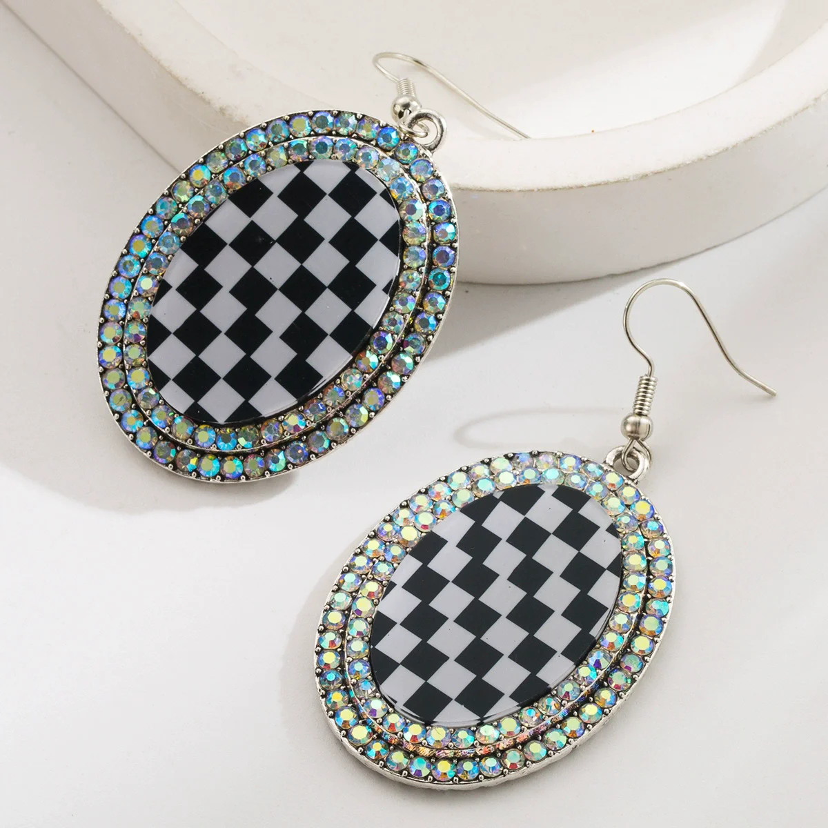 Fashion Oval Black …