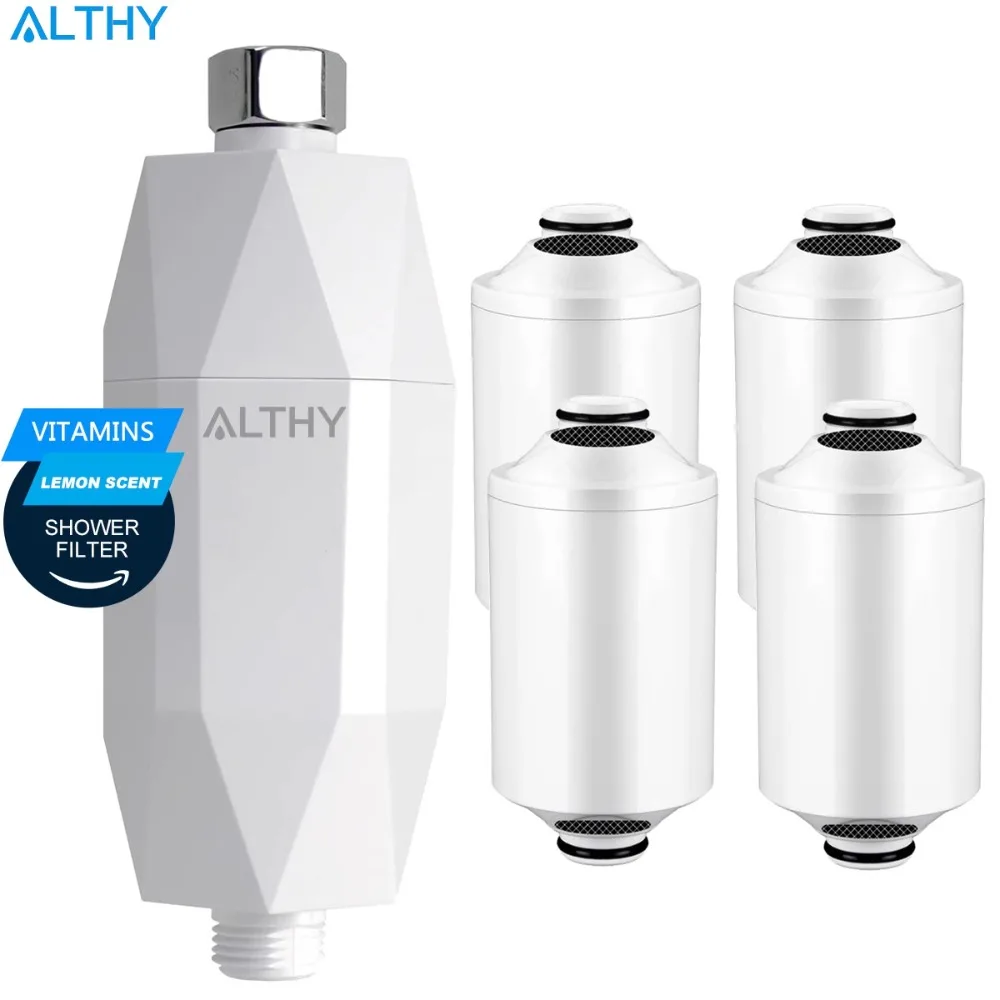 ALTHY Vitamin C Revitalizing Shower Water Filter - Reduces C