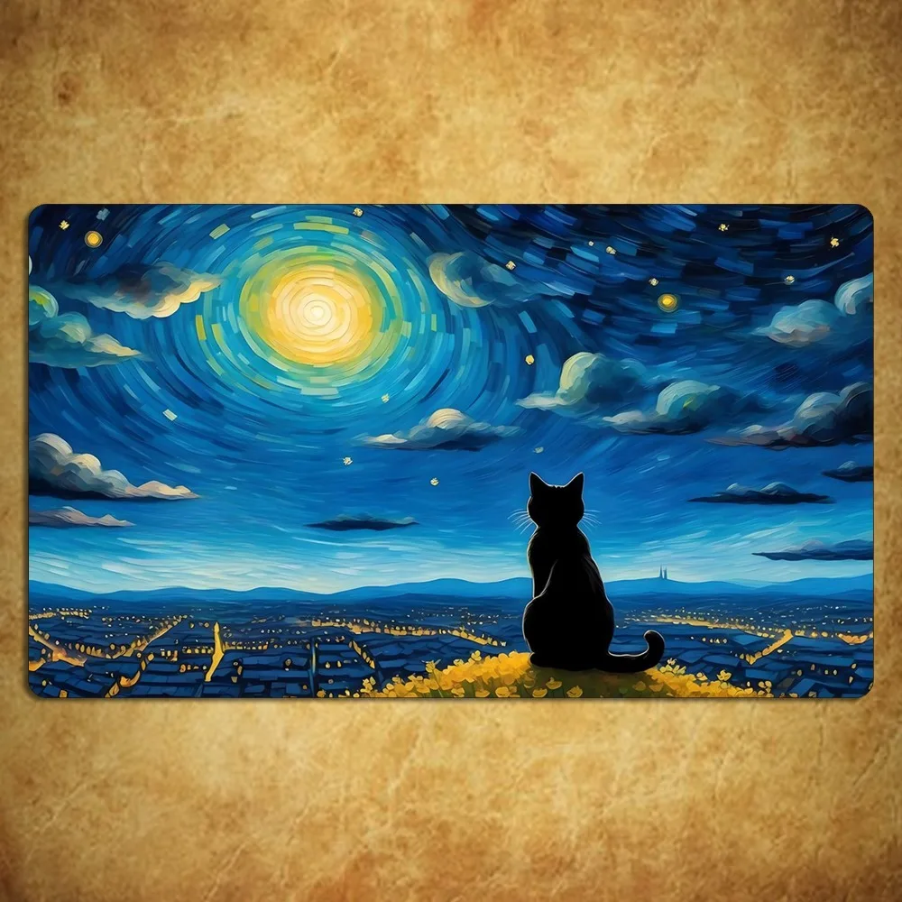 Magic card game toy mat, highly suitable for trading card games, dedicated rule area, and compatible with both TCG and CCG.