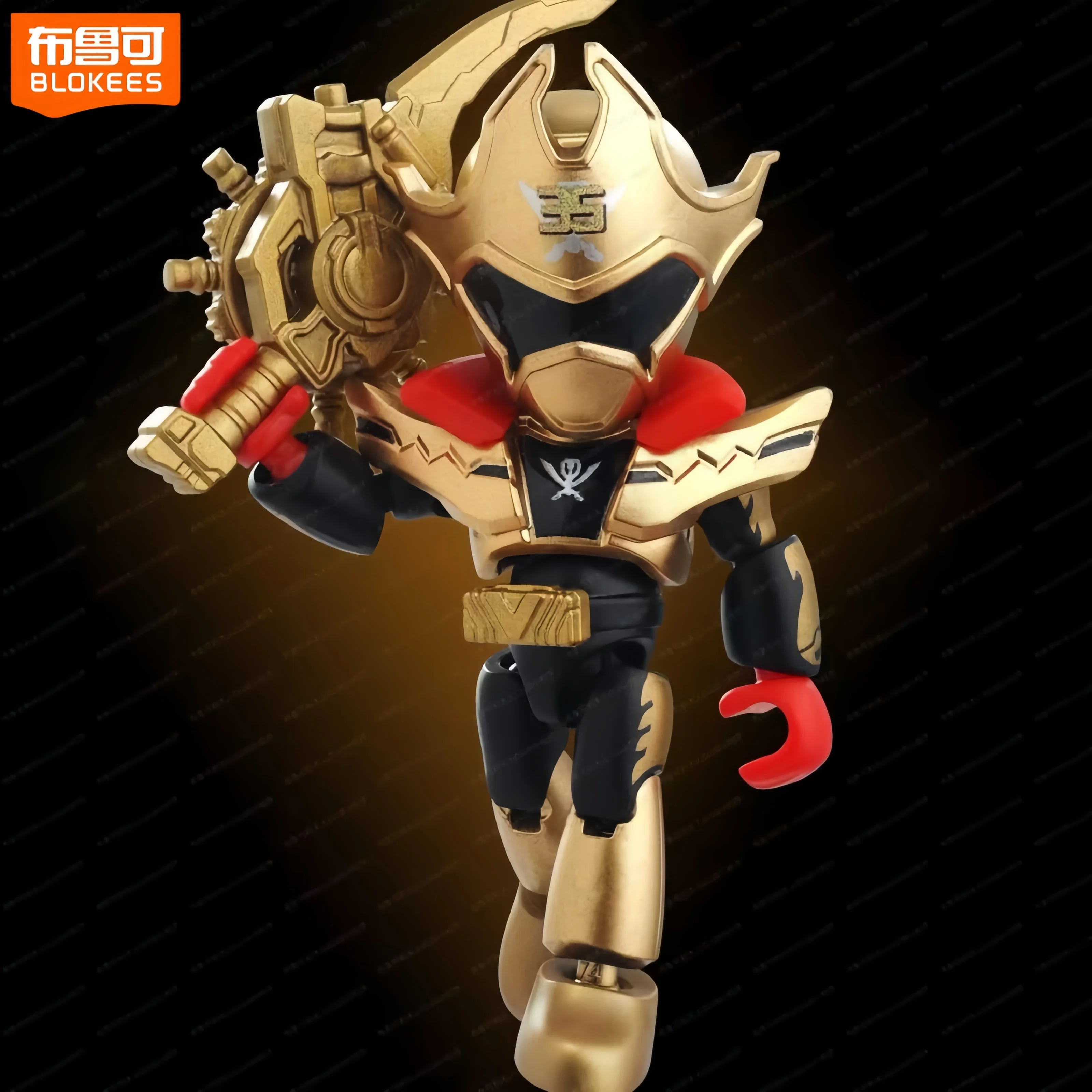 

New Blokees Toy V3 Heroes Station Blind Box Super Sentai Action Figure Kamen Rider Toy Assembly Ultraman Figure Toys Gifts