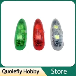 Upgrade V3 Crazy Light Waterproof LED Light Kit for RC Airplane Seaplane Jet Fix Wing Rechargeable Drone Lights with 3 Modes