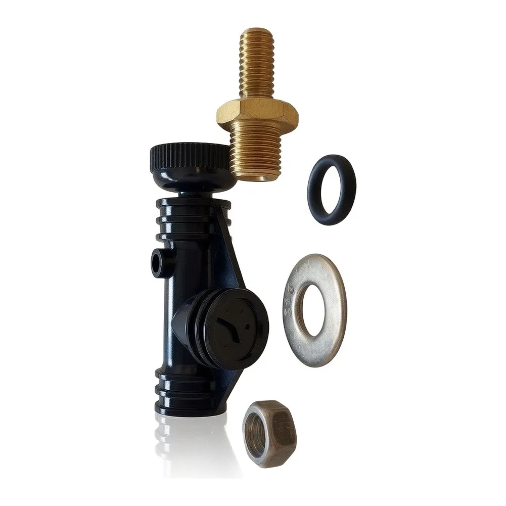 Air Bleeder Assembly for Pentair For Triton II and For System 3SS Sand Filters with ABS Housing and Brass Fittings