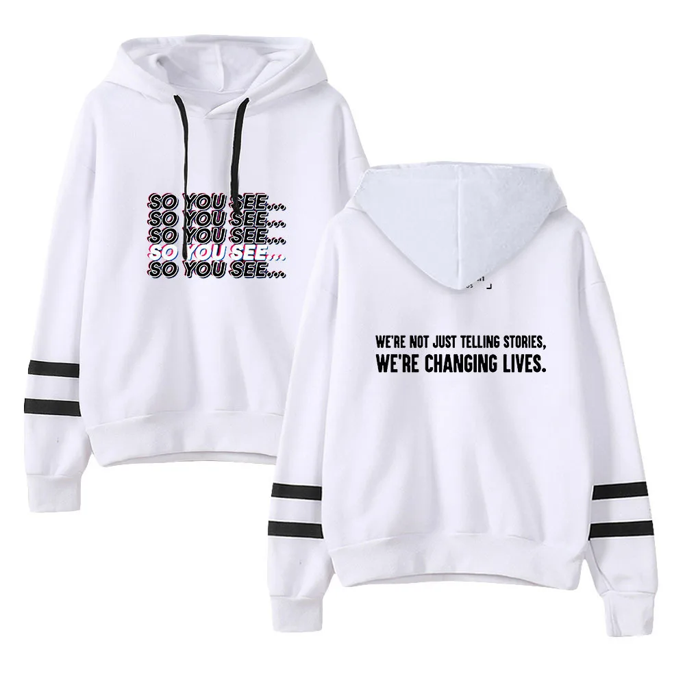 

So You See Dhar Mann Merch Oversized Women/Men Hoodie Sweatshirt Streetwear Hip Hop Pullover Hooded Jacket Male Tracksuit