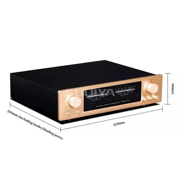 SUQIYA-Reference Accuphase C-2860 Plus مضخم صوت منزلي متوازن بالكامل مضخم HiFi مع جهاز تحكم عن بعد