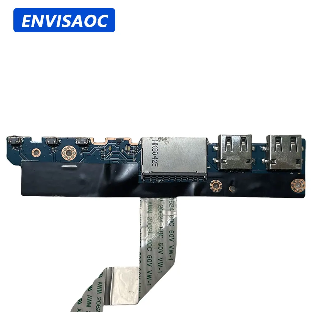 For ASUS Vivobook Flip14 TP412 TP412U TP412UA Laptop USB Jack Interface Switch Power Button Board Cable TP412UA USB BOARD REV3.0