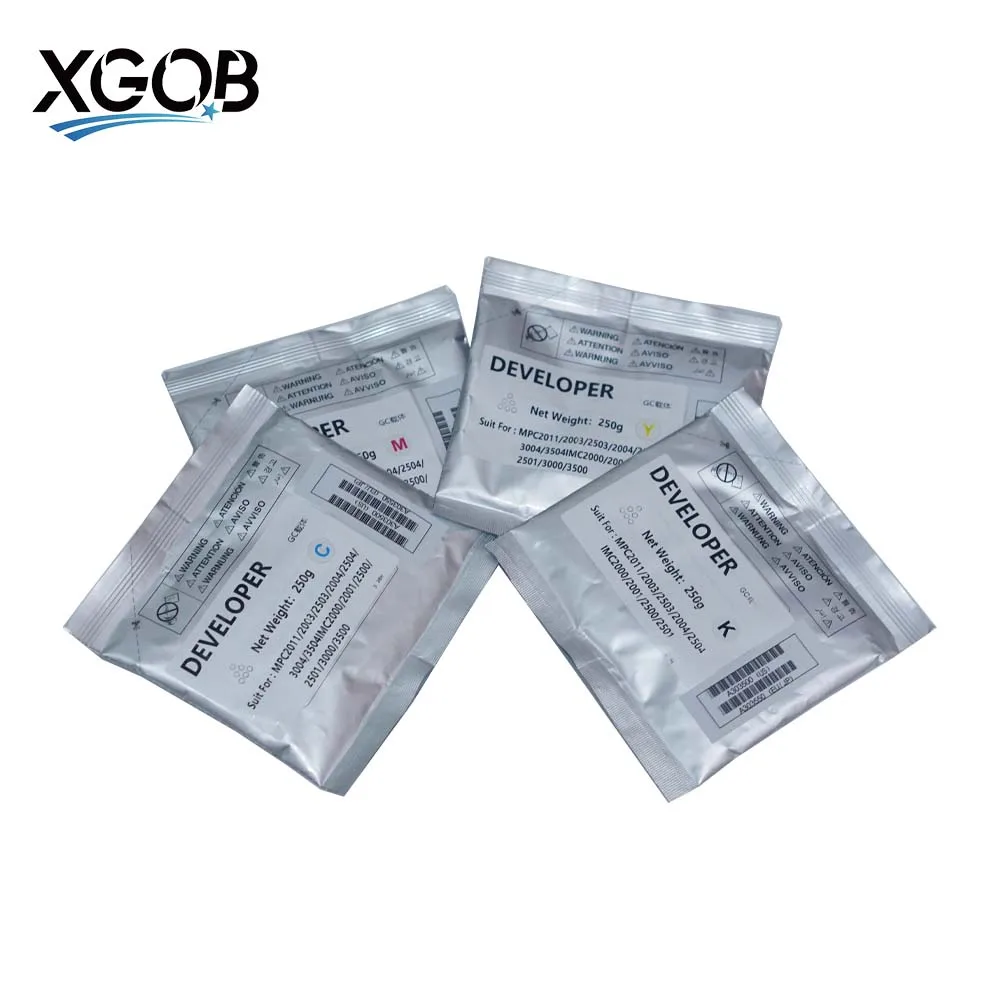 

1 компл./4 шт. MPC3004 порошок разработчика для Ricoh MPC2004 MPC2504 MPC3004 MPC3504 MPC4504 MPC5504 C6004 Высококачественный железный держатель 250