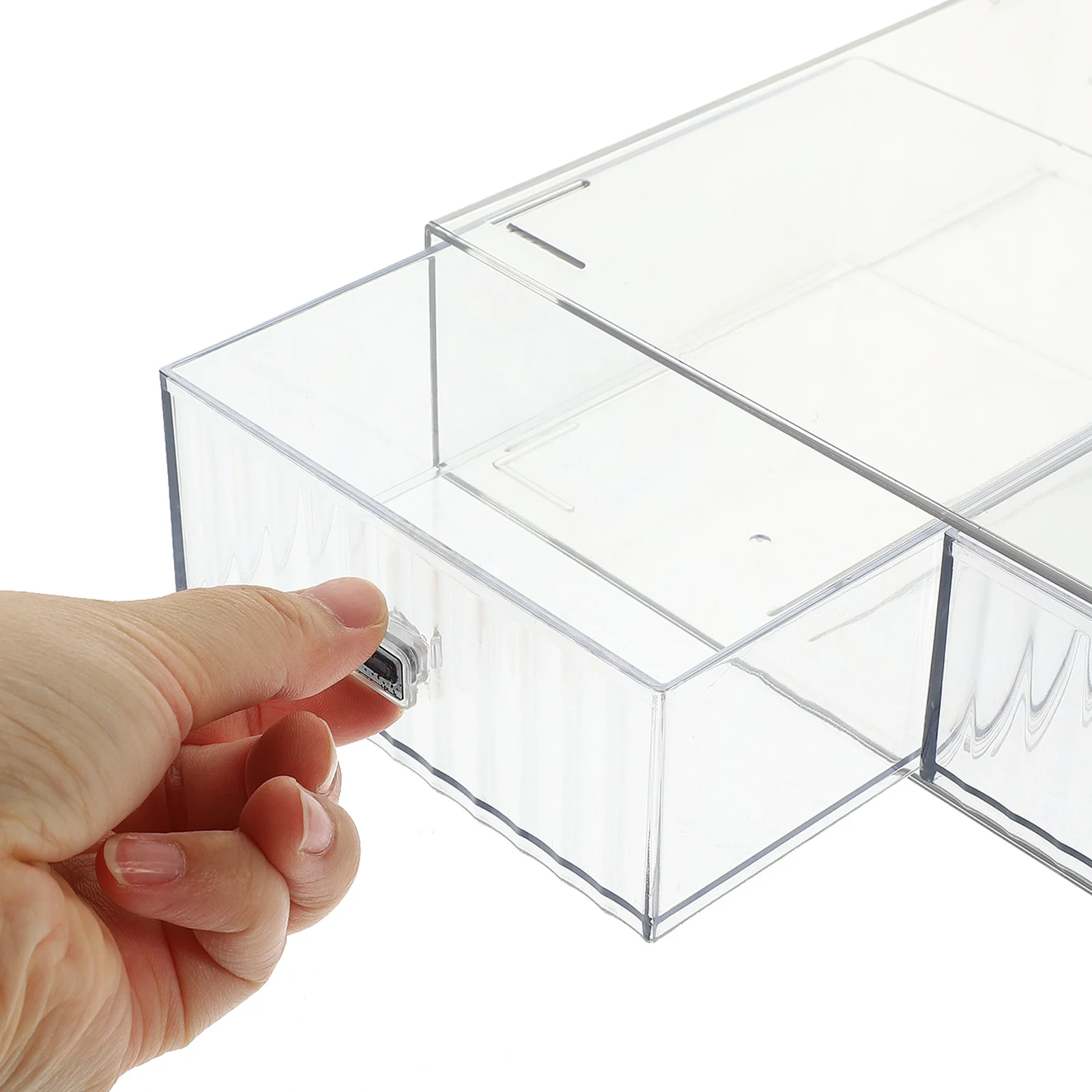 

Desk Storage Drawer Plastic Organizer Box Desktop Storage Organizer Large Capacity for Office and Home