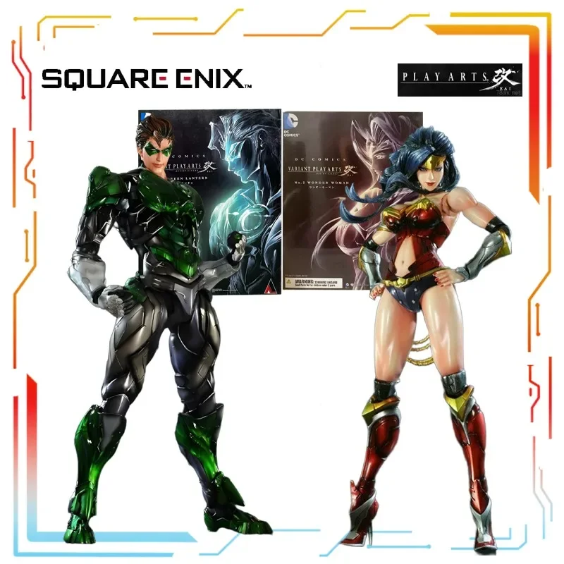 Square Enix SQEX Play Arts Kai DC Comics Variant Green Lantern, Articulated Action Figure, Collectible Model Toy Gift