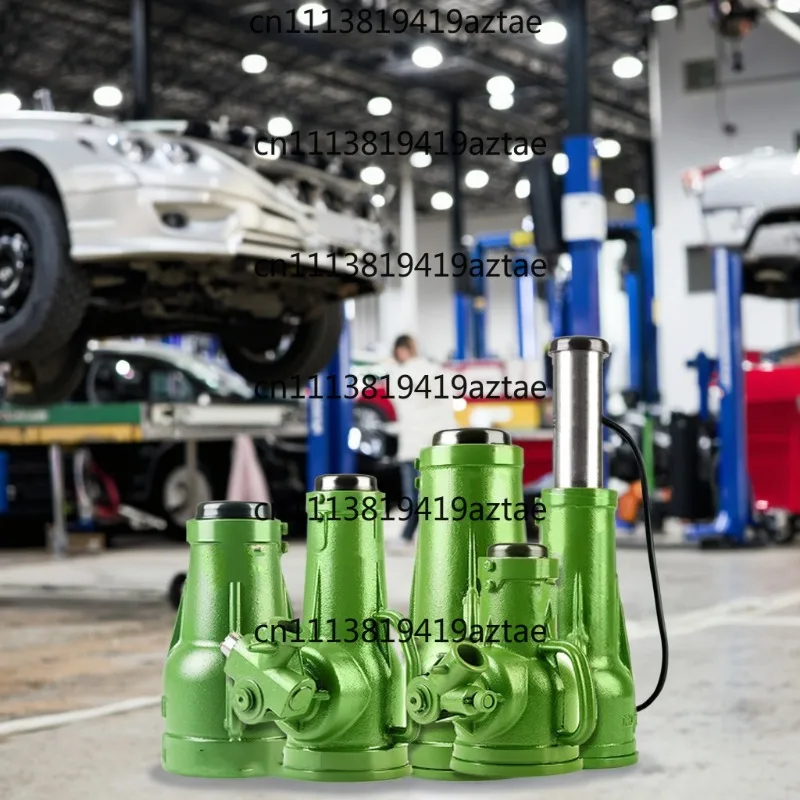 Adjustable 50T Hydraulic Steel Car Jack Hand-Cranked Mechanical Lifting Tool Gear Floor