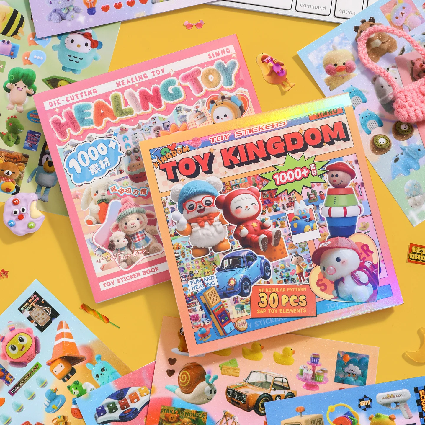 30 sheets/Piece Cute Decorative Sticker Book Journal Phone Sticker Kids Gift School Stationery