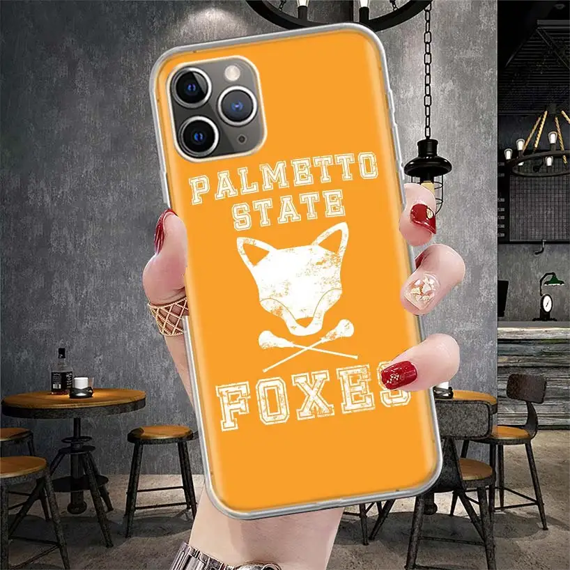 Andreil All For The Game Palmetto State Foxes Soft Phone Case For IPhone 11 13 16 Pro MAX 15 + 14 Plus 12 Mini X XS Apple 8 7 SE