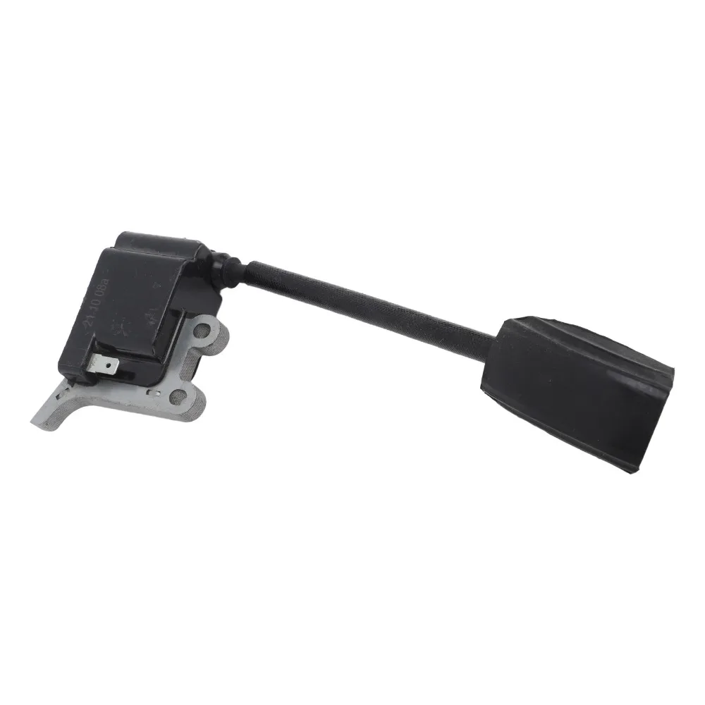 Black Ignition Coil Metal With Wire Solid State Ignition Coil High Voltage Output Compact for Husqvarna 243R 243RJ 543RBK 543RBS
