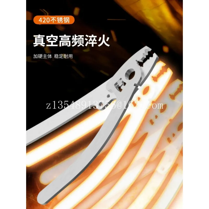 Fiber optic stripping/three port Miller pliers multifunctional stripping pliers factory direct sales