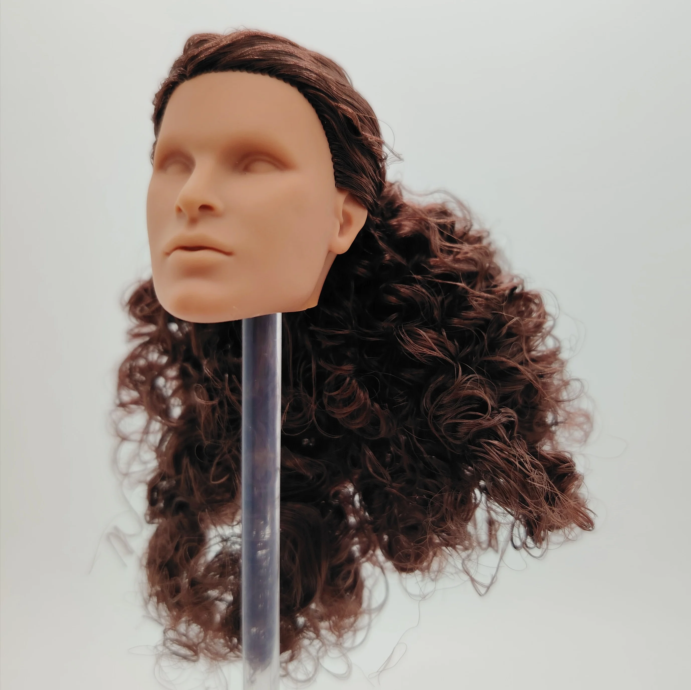 Fashion Royalty 1/6 Scale FR White Skin Brown Curl Hair Integrity Male Callum Windsor Doll Head