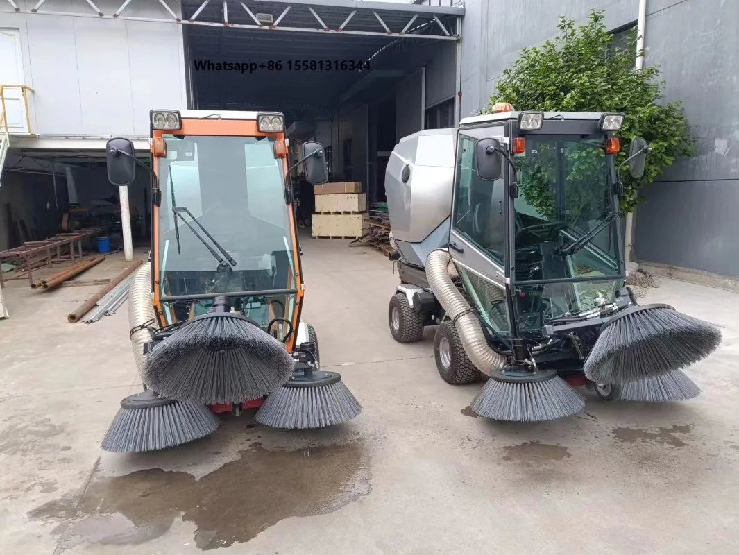 Quality Wholesale Commercial Efficient Street Cleaning Vehicle Road Sweeper Floor Cleaning Sweeper Machine