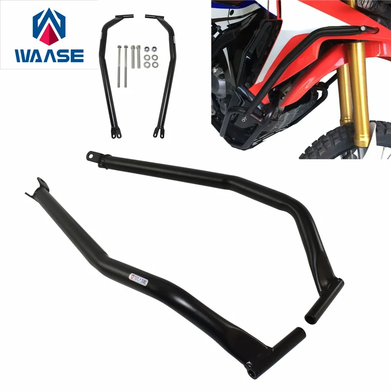 waase For Honda CRF250L CRF250 Rally 2017 2018 2019 2020 2021 2022 Upper Engine Bumper Guard Crash Bar Frame Protector
