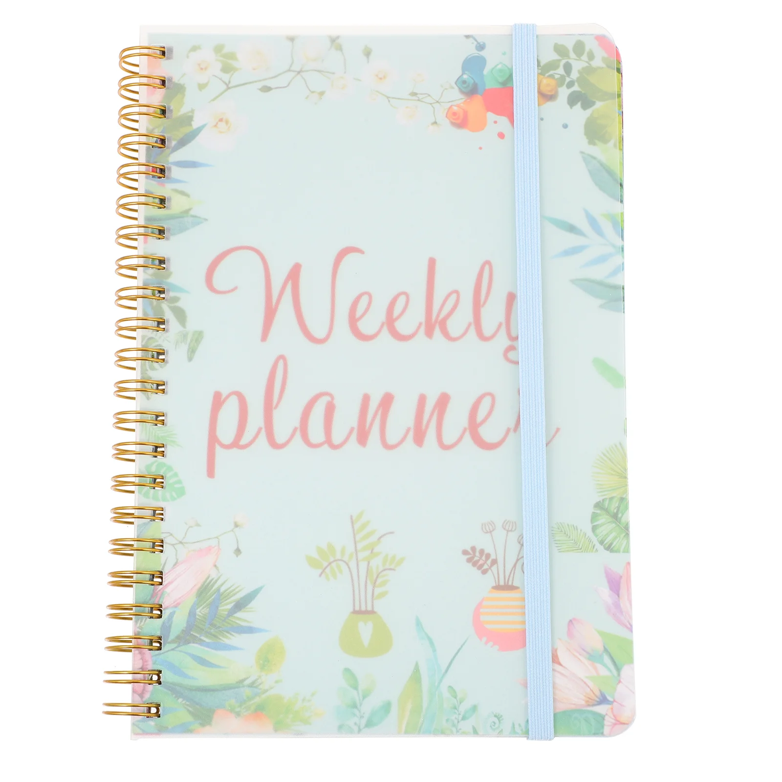 

Daily Planner Writing Plans Notebook Students Notepad Coil Office Paper English Planning