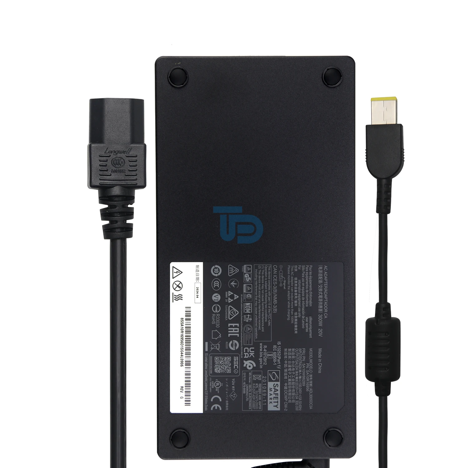 Koflyx Power Adapter 300W 20V 15A for Lenovo ThinkBook 16p G5 IRX Legion 5 Pro-16ITH6H/ACH6H Laptop Legion 5-15/17ITH6