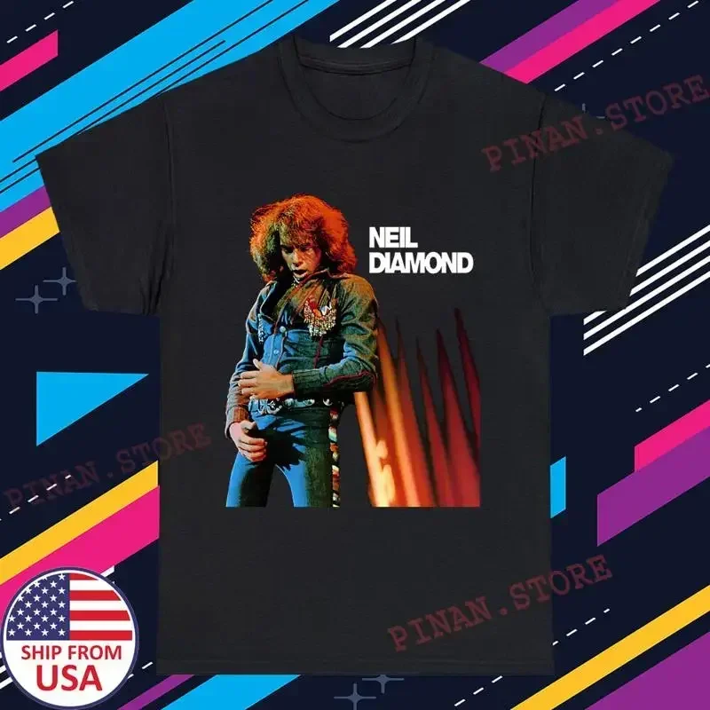 Neil Diamond Hot August Night Men'S Black Size S 5Xl T shirt