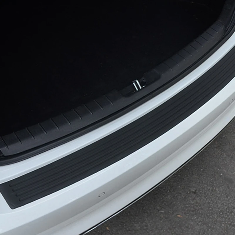 Trunk Protection Strip Car Rear Bumper Protector Sticker Trunk Sill Cover Pad
