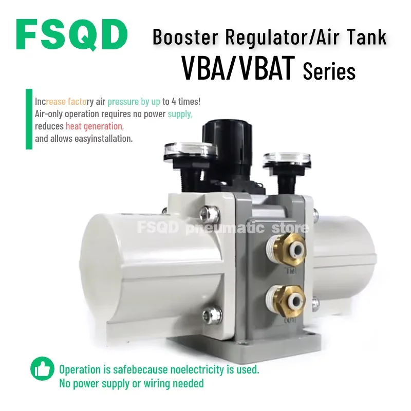 VBA10A-02 F02 VBA11A-02 VBA20A-03 F03 VBA22A-03 VBA40A-04 F04 VBA42A-04 VBA43A-04 F04  Booster Regulator VBA Series